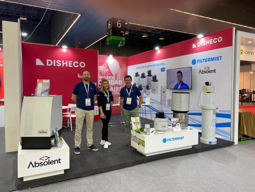 Stand de Disheco en la Feria BIEMH 2022